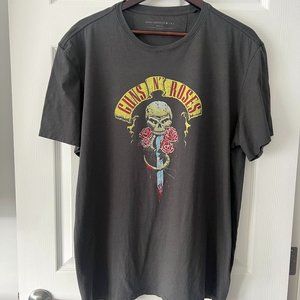 John Varvatos Designer Guns n' Roses Short Sleeve T-Shirt!